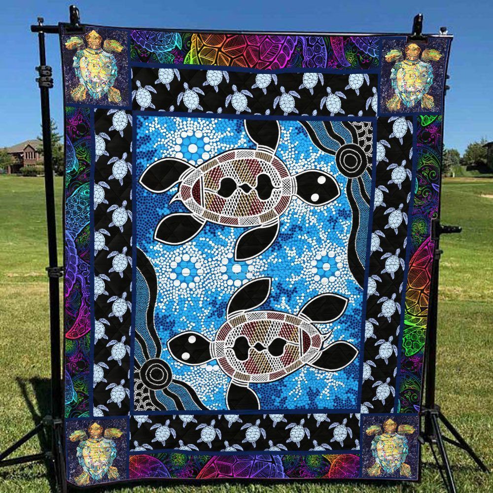 Turtle NG090705B TBG Quilt Blanket