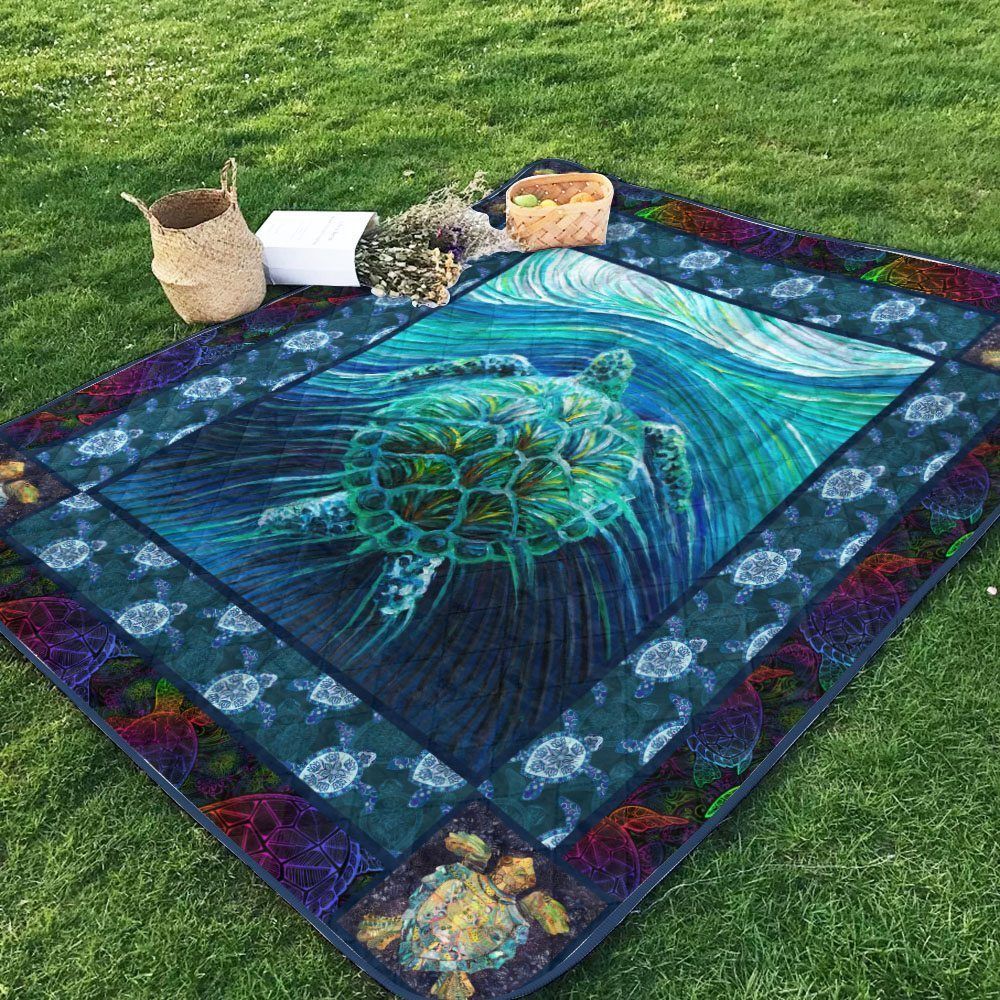Turtle NG140702B TBG Quilt Blanket
