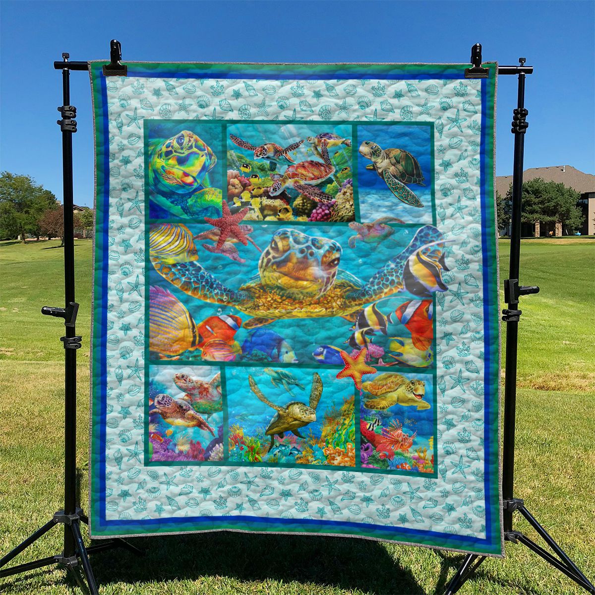 Turtle NI1301007YA Quilt Blanket