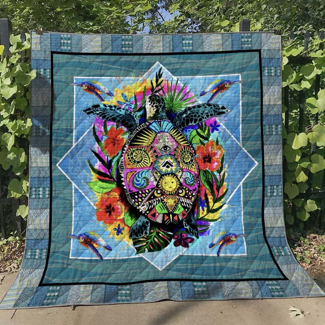 Turtle NN140630 Quilt Blanket