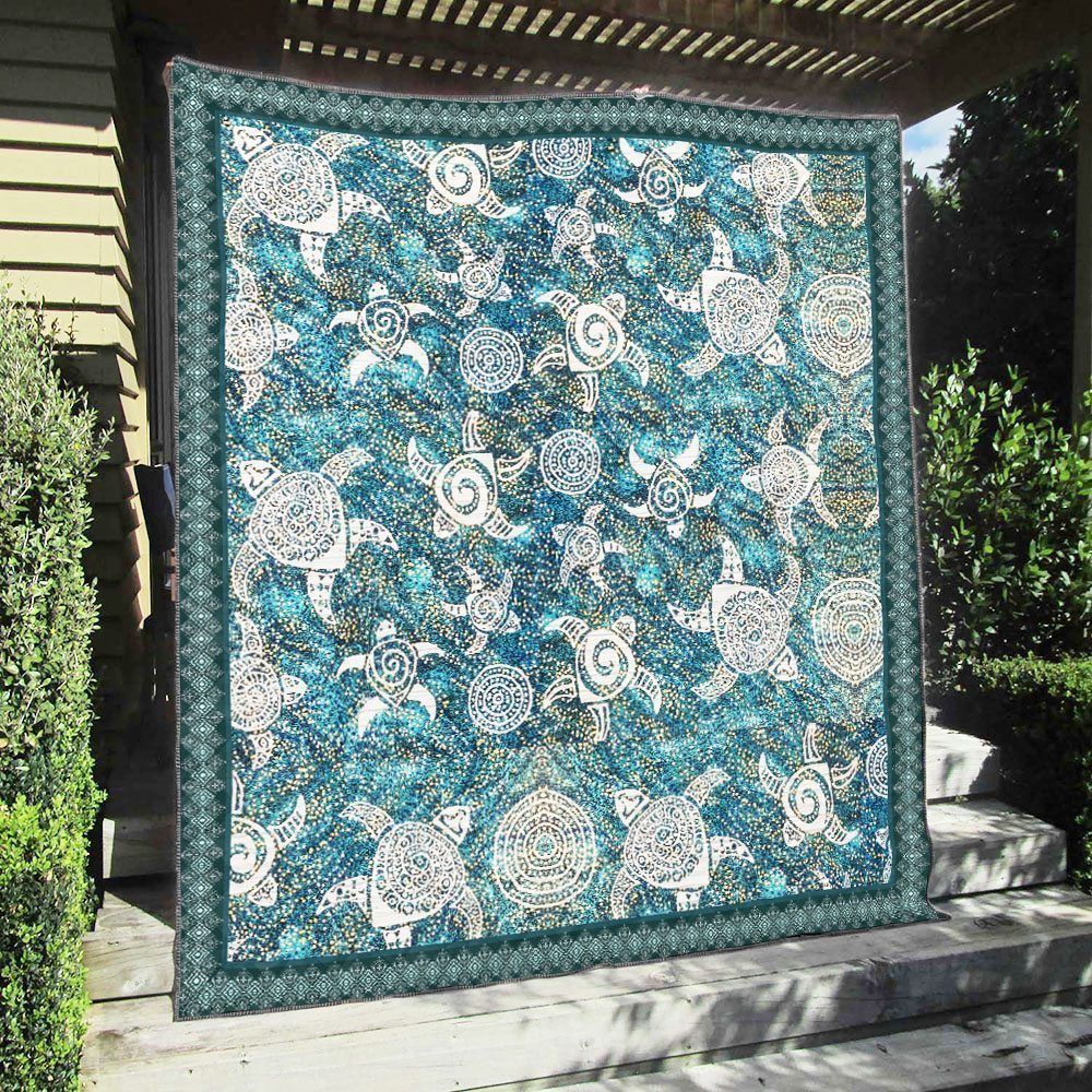 Turtle QH060803C TBG Quilt Blanket
