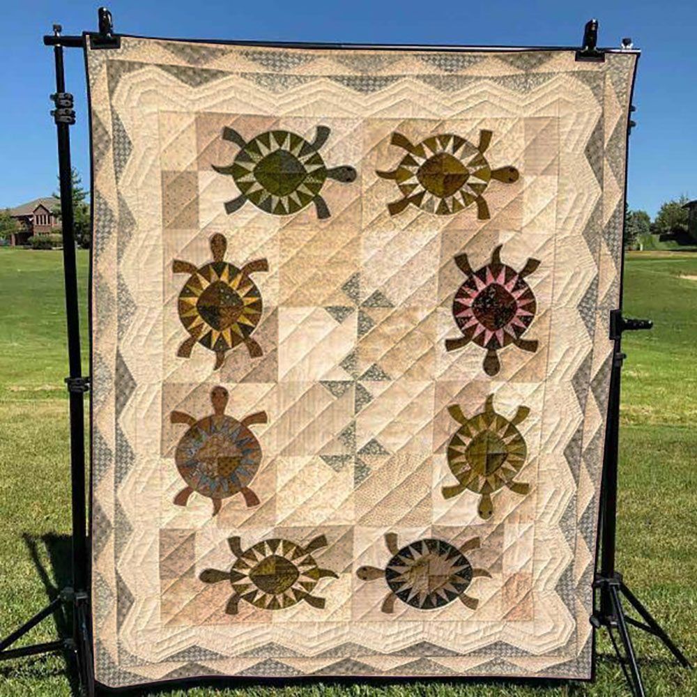 Turtle QH080707B TBG Quilt Blanket