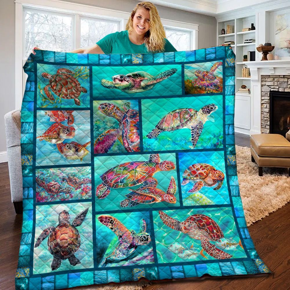 Turtle Quilt Blanket BBB060211NB
