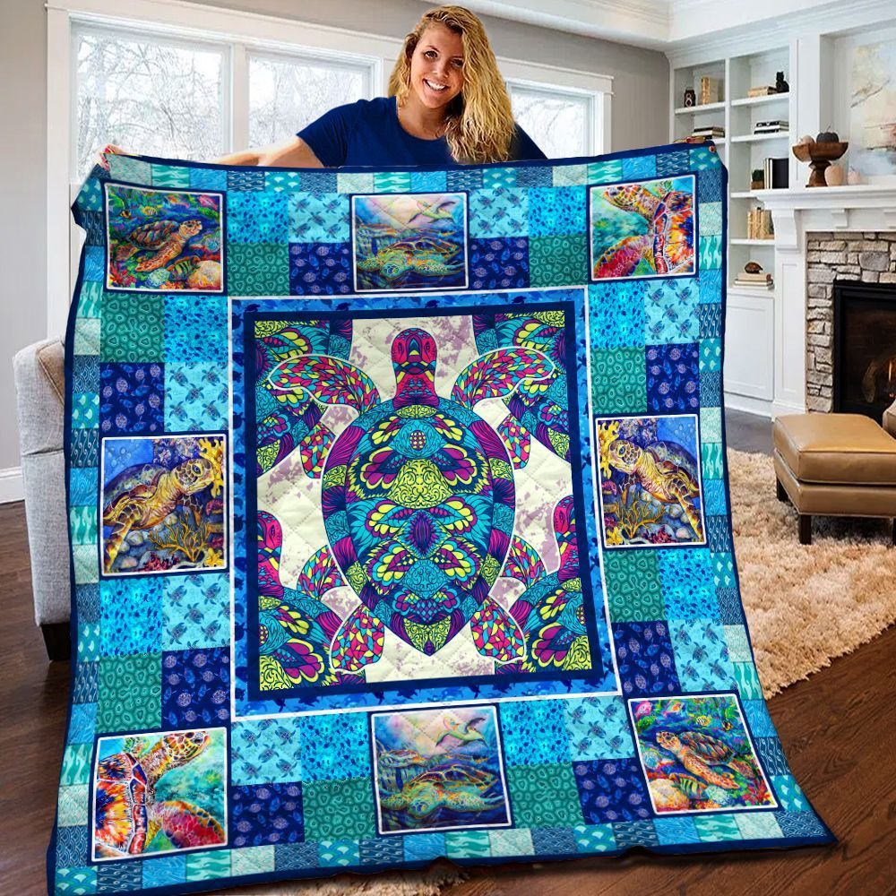 Turtle Quilt Blanket BBB060517SM