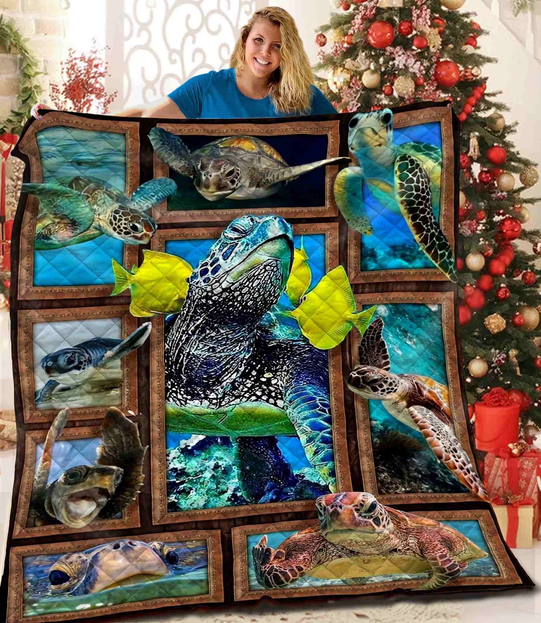 Turtle Quilt Blanket BBB091214NB