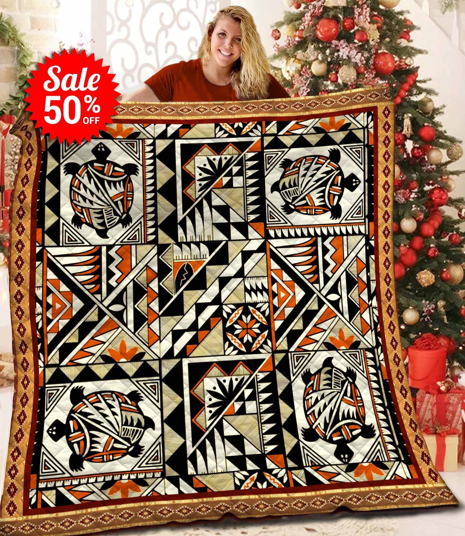 Turtle Quilt Blanket BBB121225SM