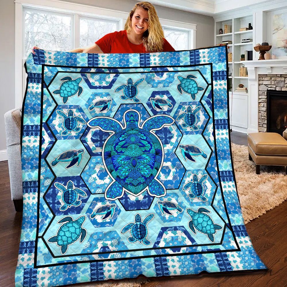 Turtle Quilt Blanket BBB130515HT