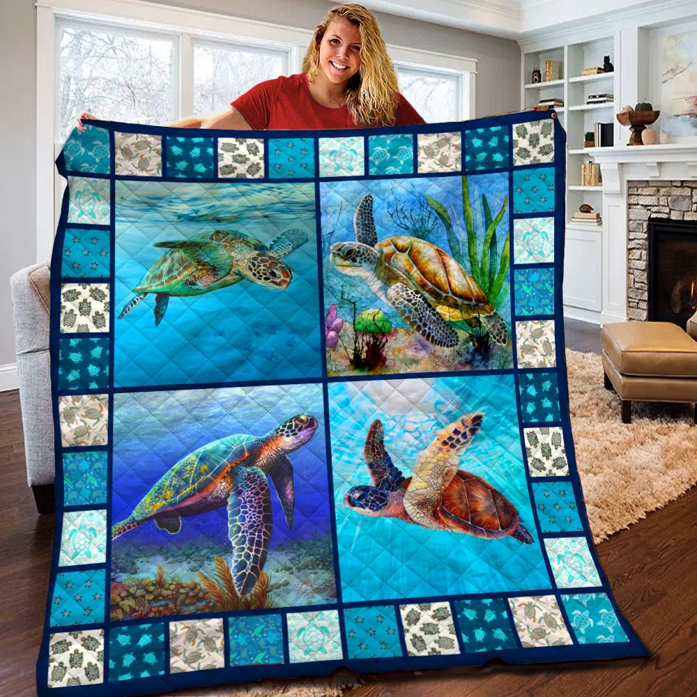 Turtle Quilt Blanket BBB150226HT