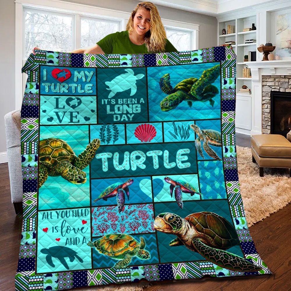 Turtle Quilt Blanket BBB190337DB