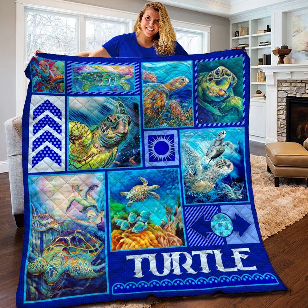 Turtle Quilt Blanket BBB200231SM