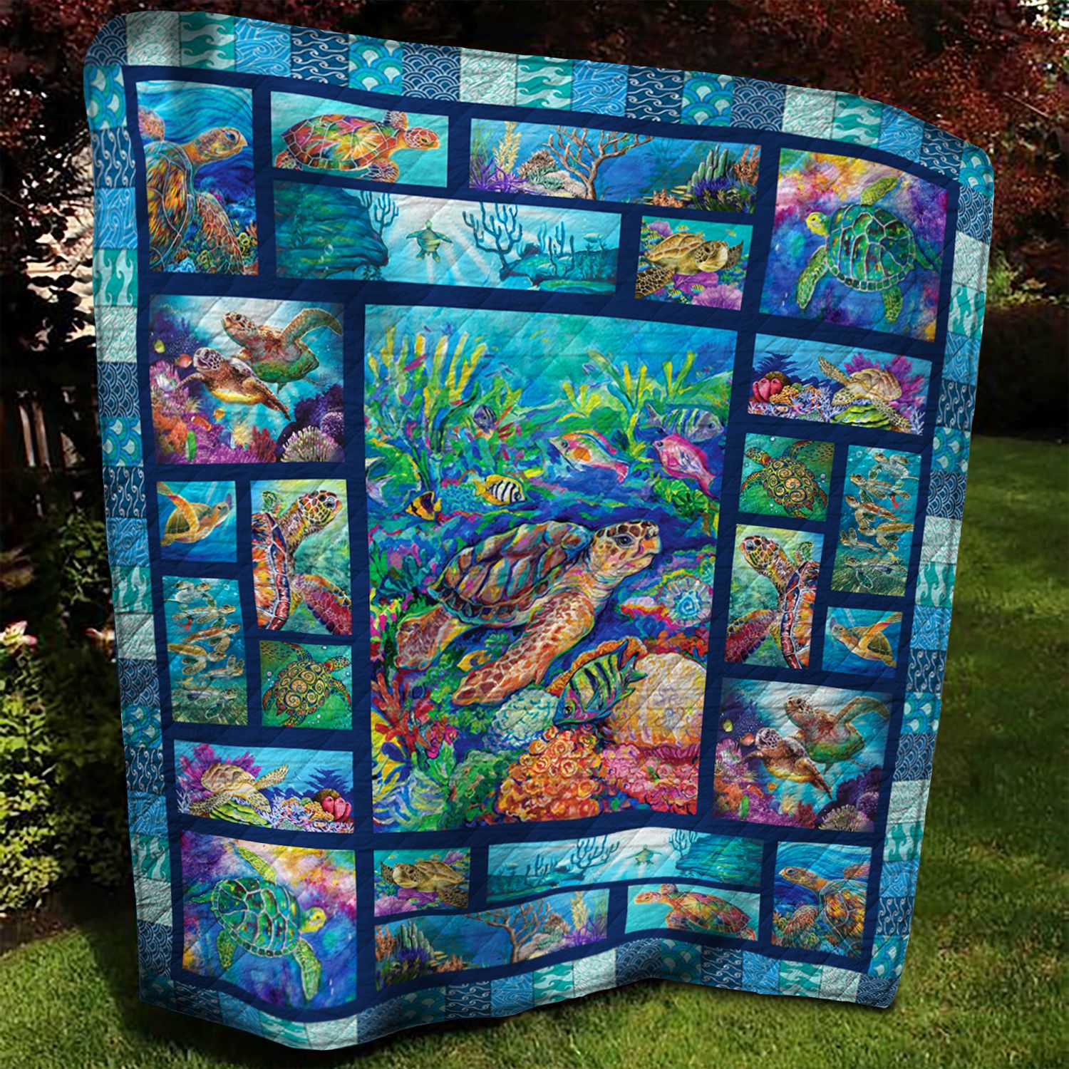 Turtle Quilt Blanket BBB2606100SM
