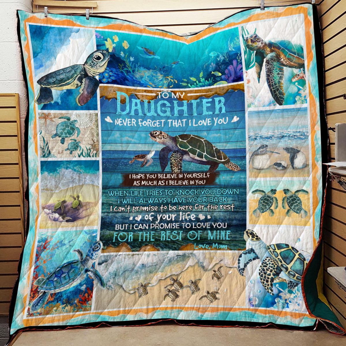 Turtle Quilt Blanket DHC0712101VT