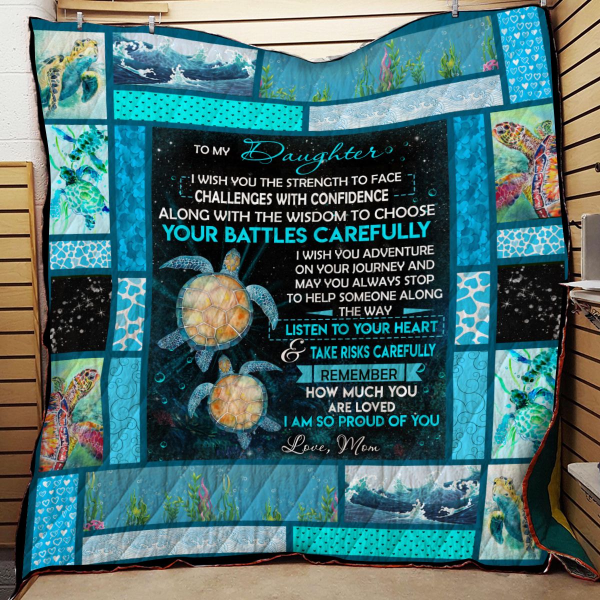 Turtle Quilt Blanket DHC071245VT