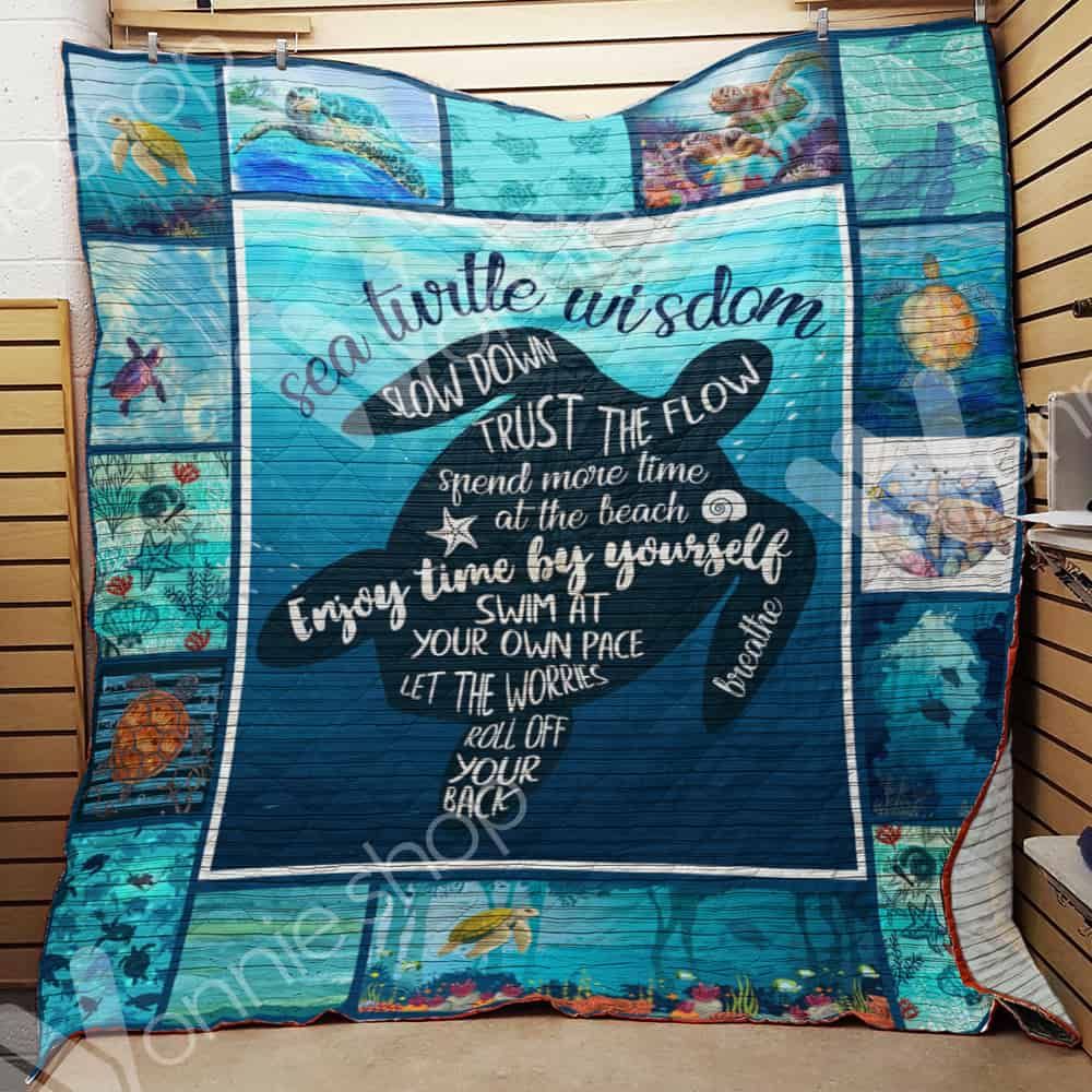 Turtle Quilt Blanket DHC1002608TD
