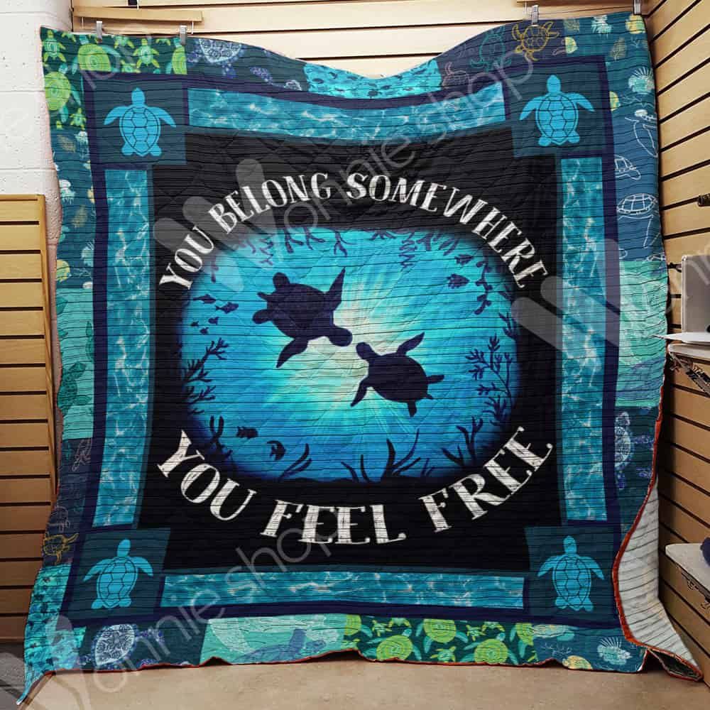 Turtle Quilt Blanket DHC1002630TD
