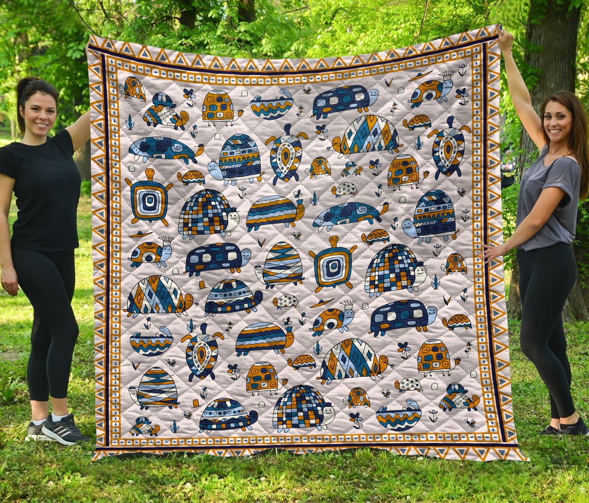 Turtle Quilt Blanket DHC1301539VT
