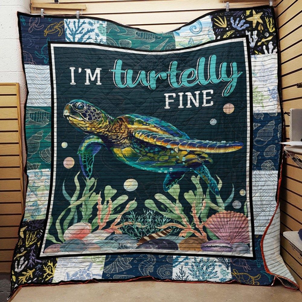 Turtle Quilt Blanket DHC13121638VT