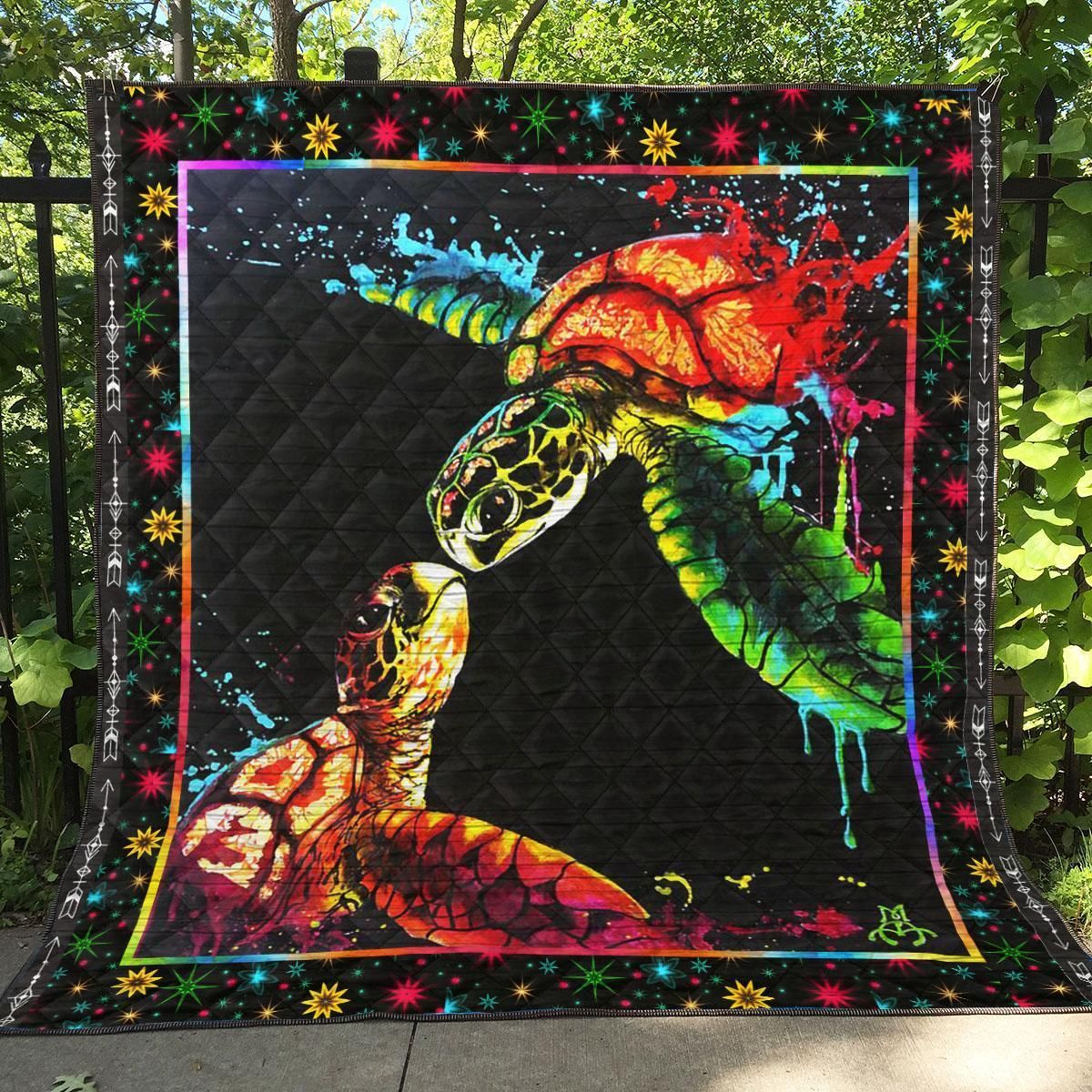 Turtle Quilt Blanket DHC1312315VT