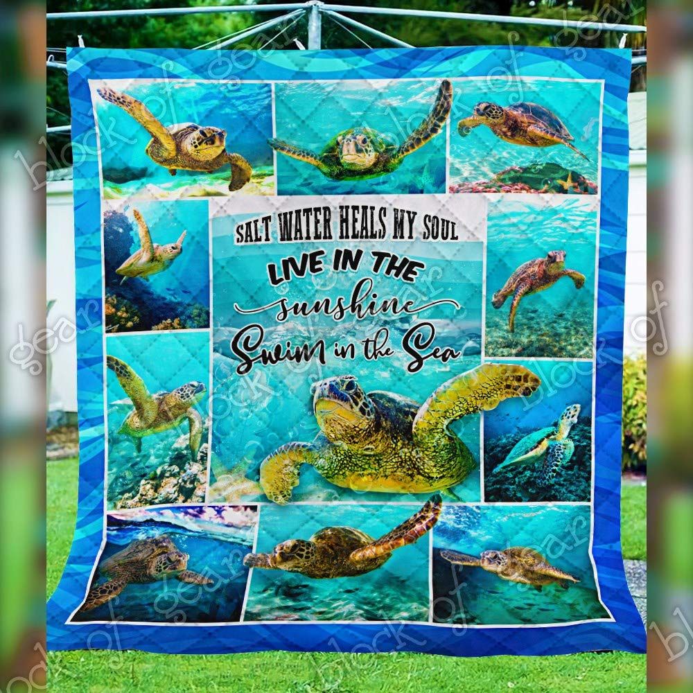 Turtle Quilt Blanket DHC13123882VT