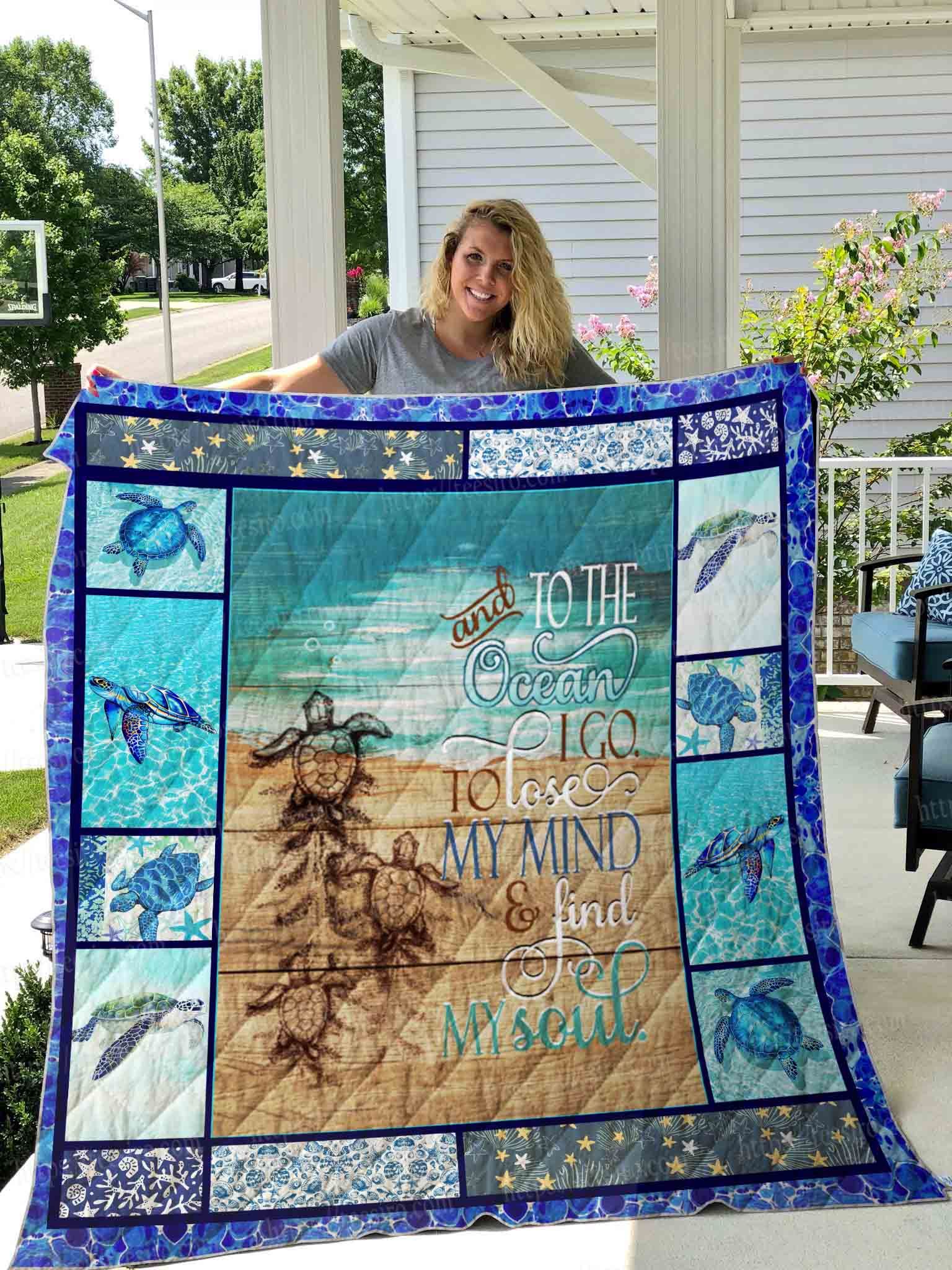 Turtle Quilt Blanket DHC1501745VT