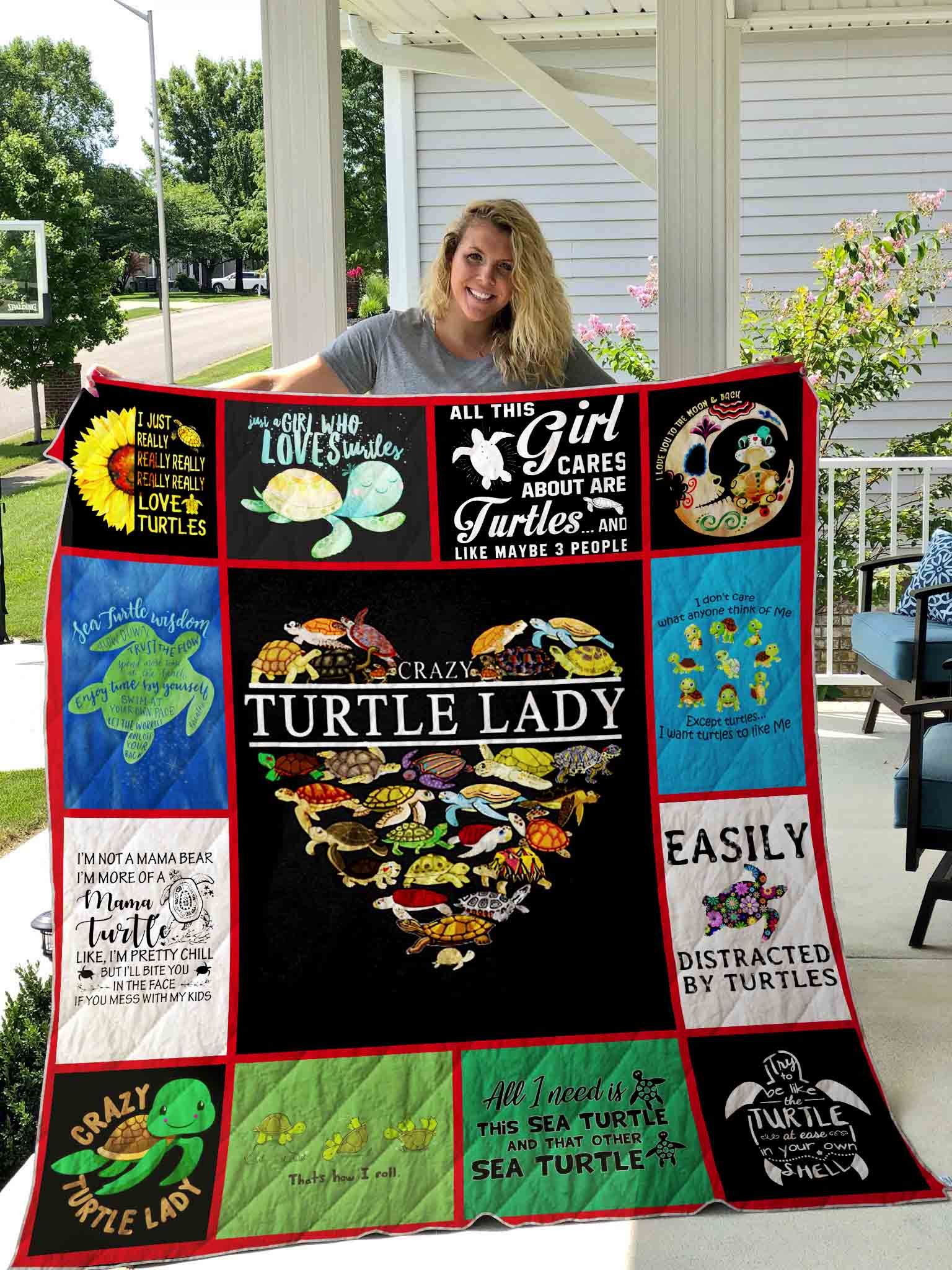 Turtle Quilt Blanket DHC1501787VT