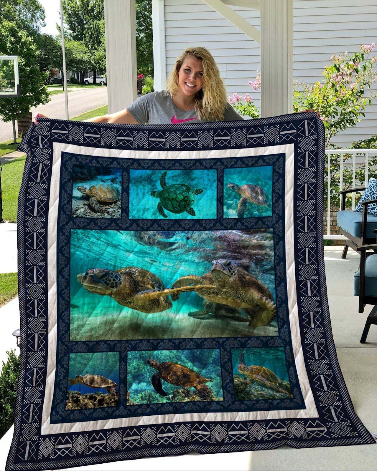Turtle Quilt Blanket DHC2911160VT