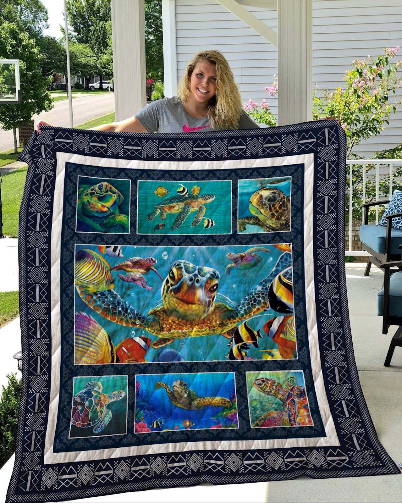Turtle Quilt Blanket DHC2911178VT