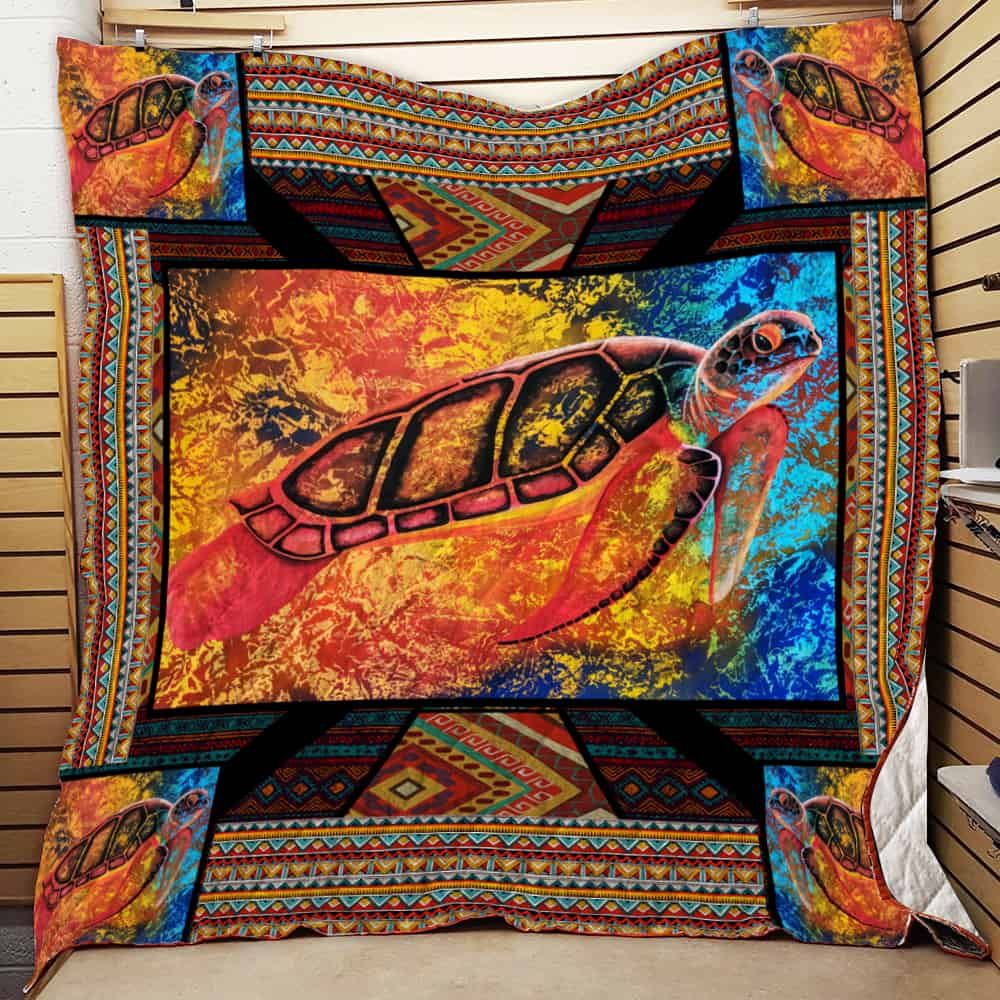 Turtle Quilt Blanket Q2002 05 Dhc1312319Dd