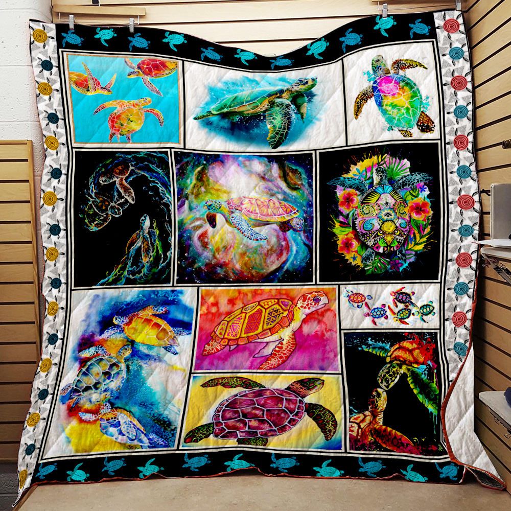 Turtle Quilt Blanket Q2002 10 Dhc1312331Dd