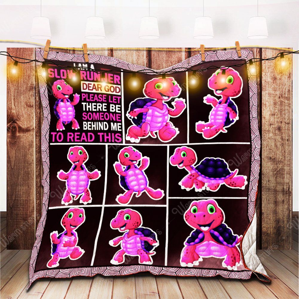 Turtle Running Quilt Blanket Kb2 Dhc1312556Dd