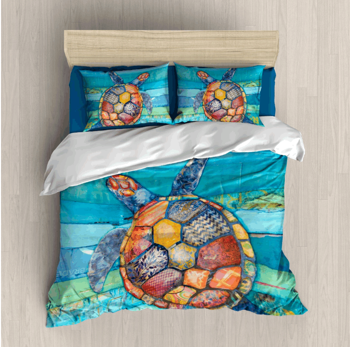 Turtle Stone Bedding Set