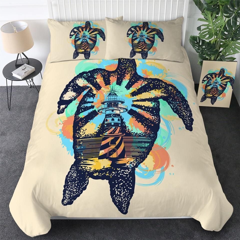 Turtle The Lighthouse Bedding Set