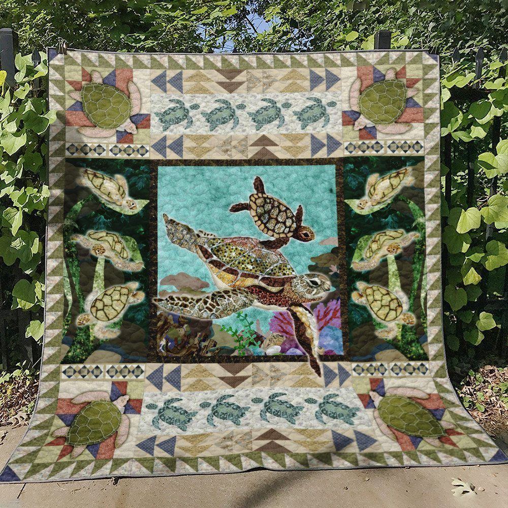 Turtle TL010715 Quilt Blanket