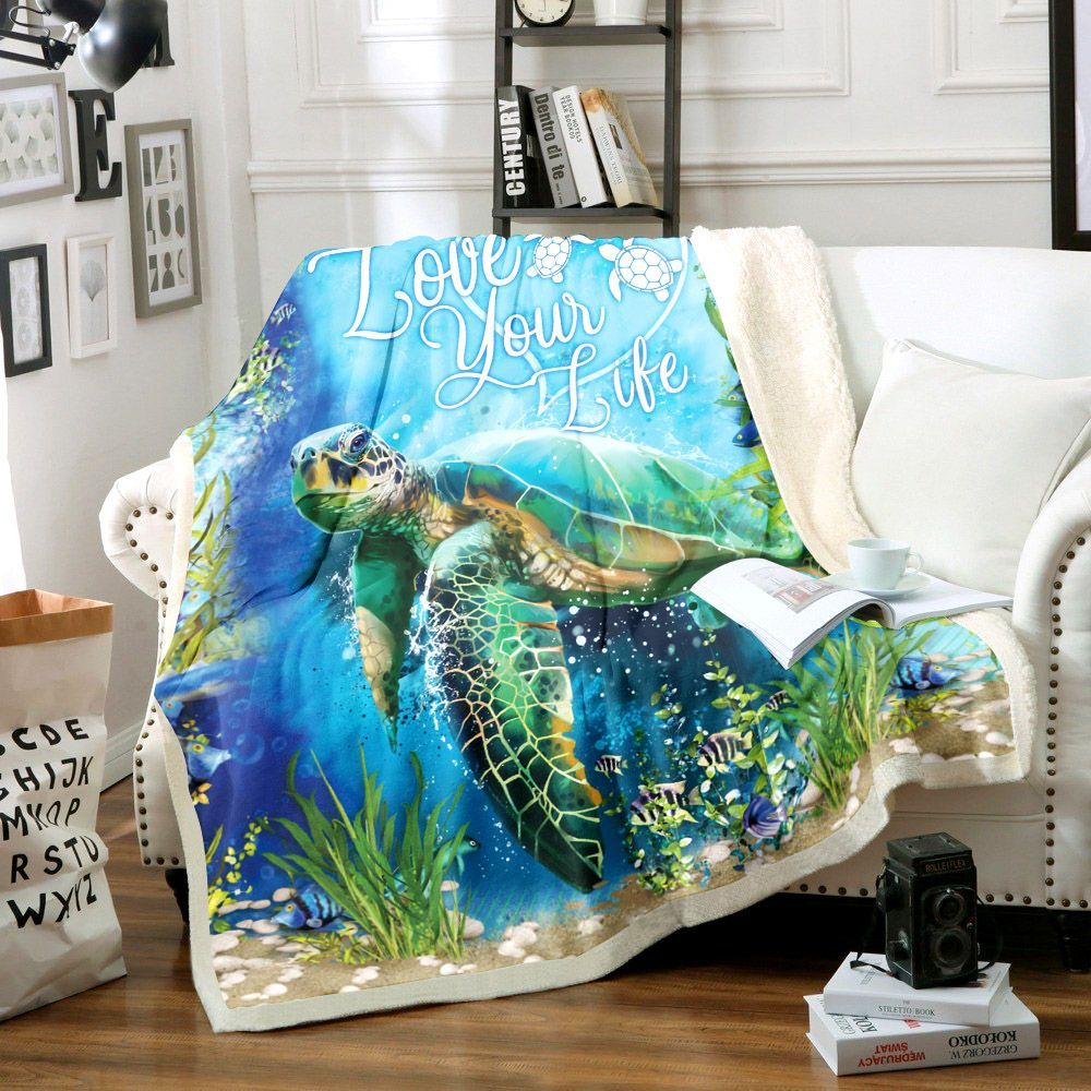 Turtle Sherpa Fleece