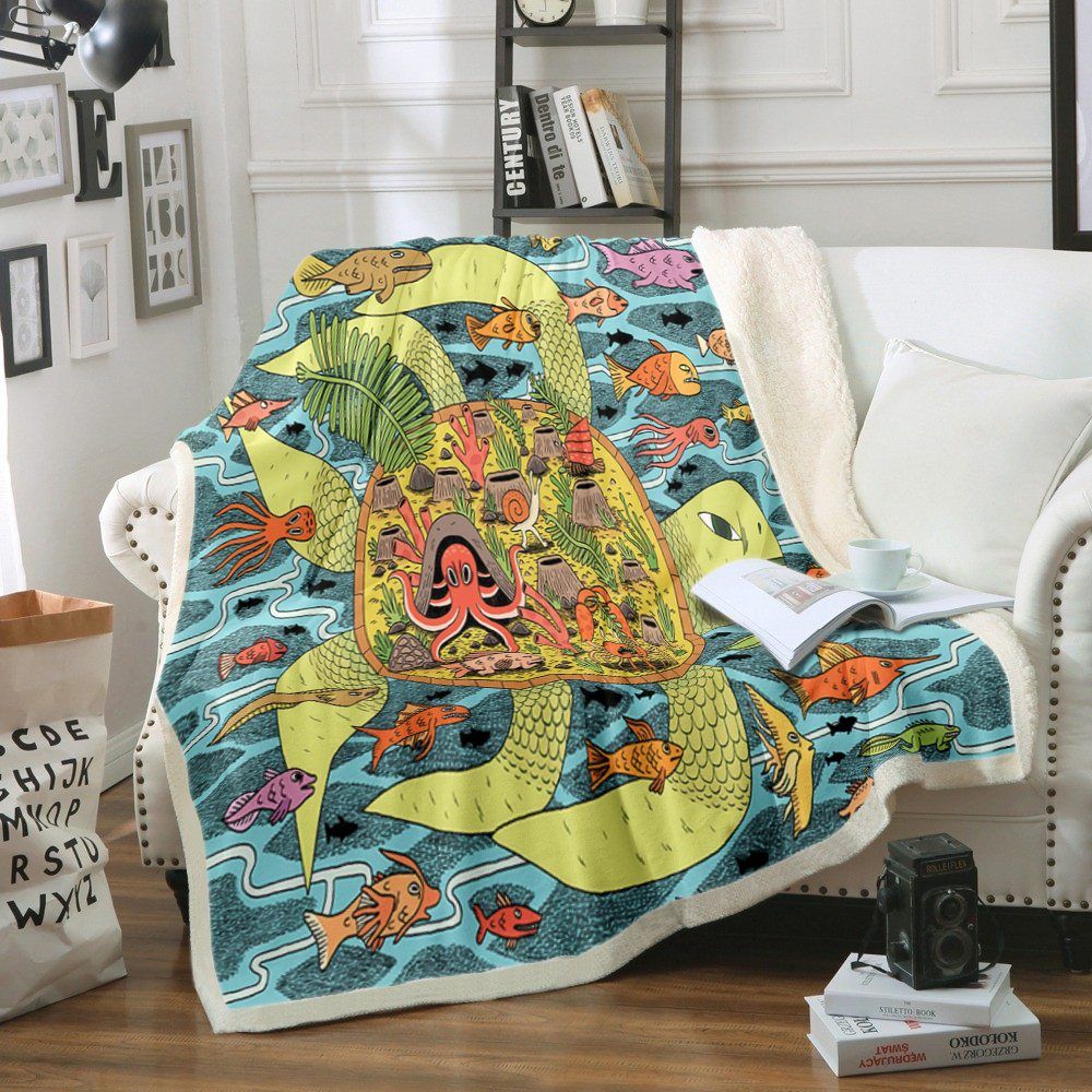 Turtle Sherpa Fleece