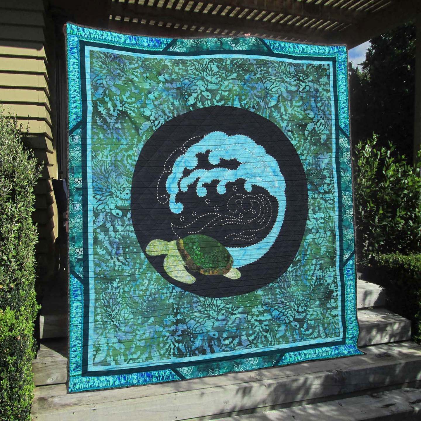 Turtle TU010803C TBG Quilt Blanket