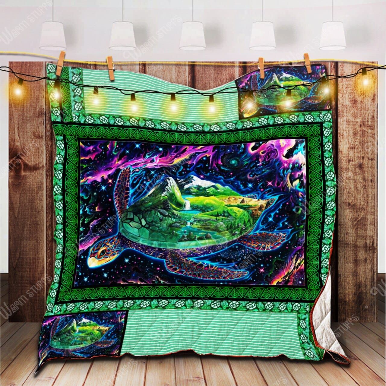 Turtle Waste It On Me Quilt Blanket DHC020120791TD