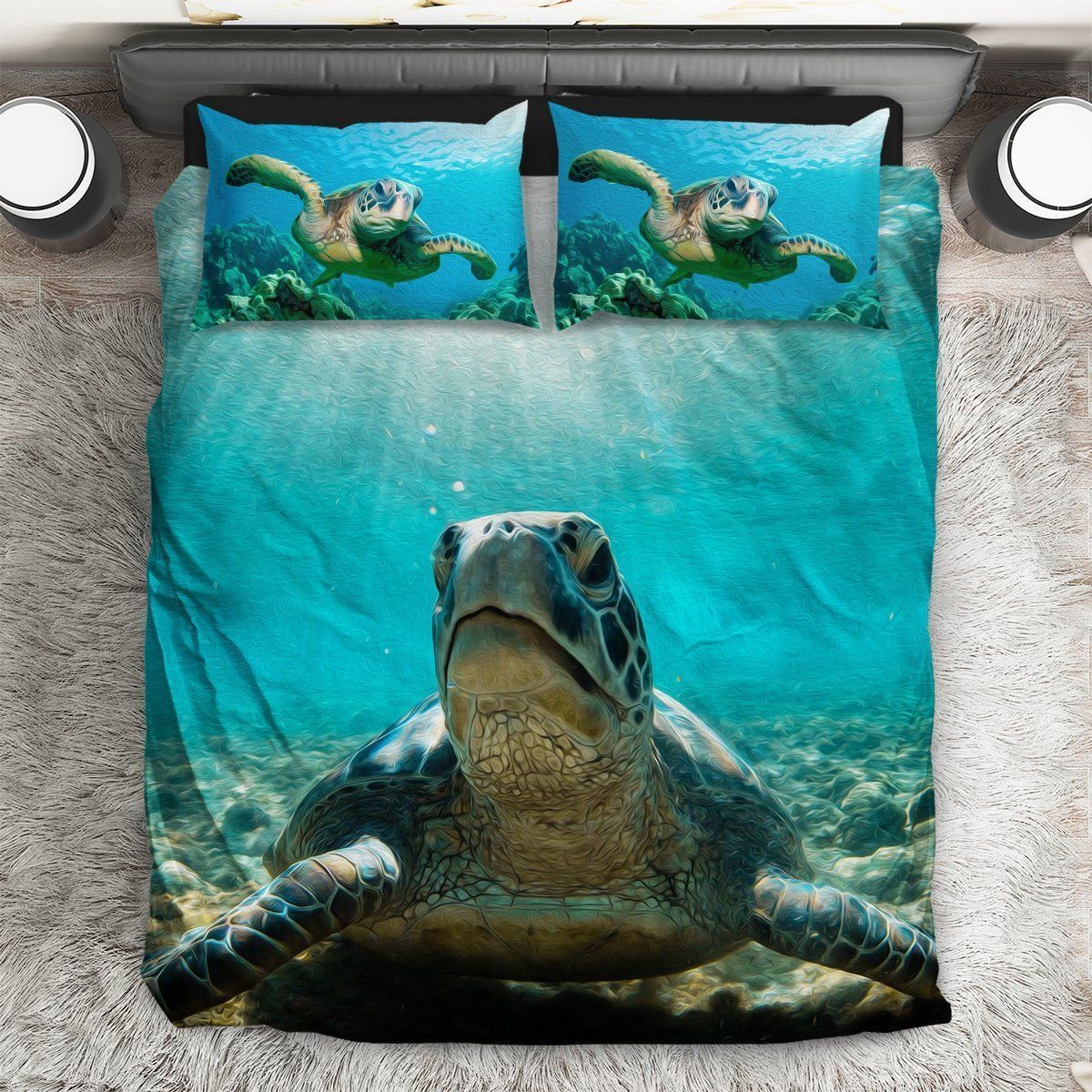 Turtle Water Bedding Set