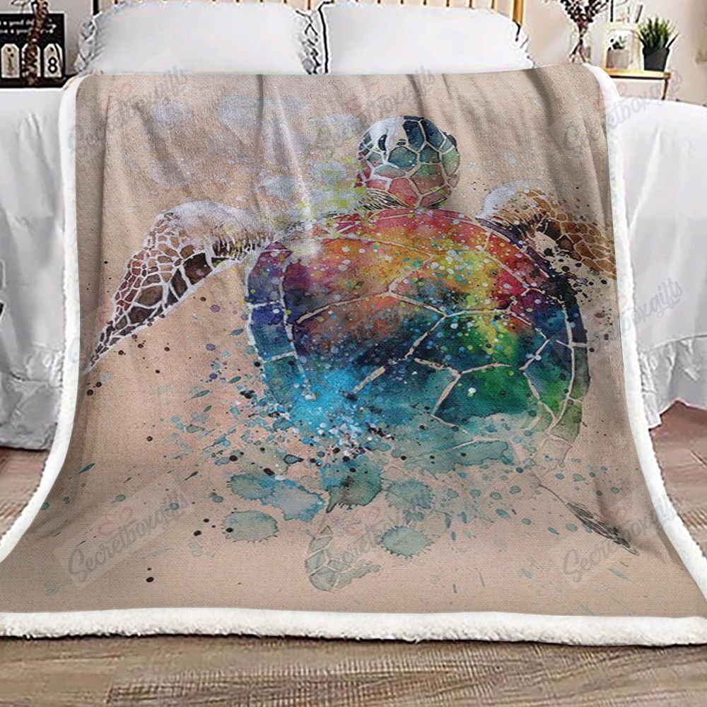 Turtle Fleece Blanket