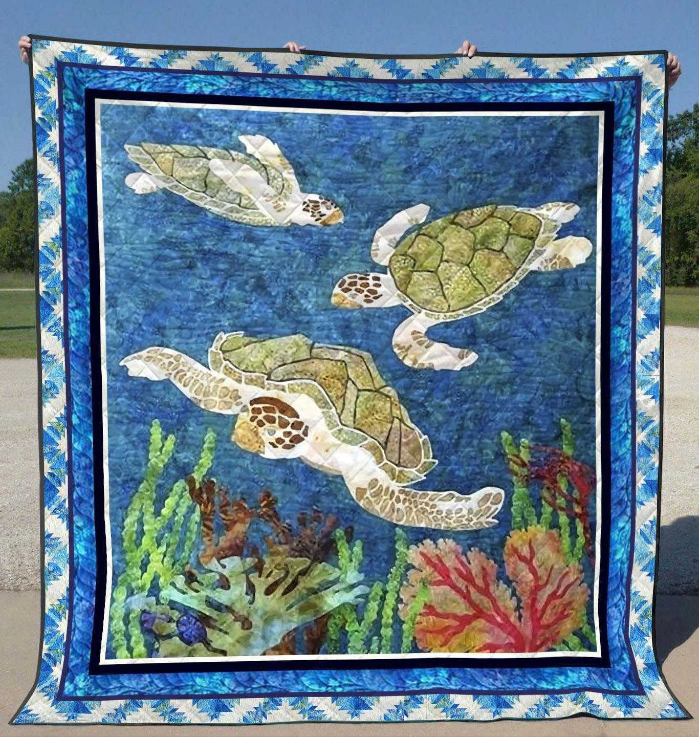 Turtle YE050712A TBG Quilt Blanket