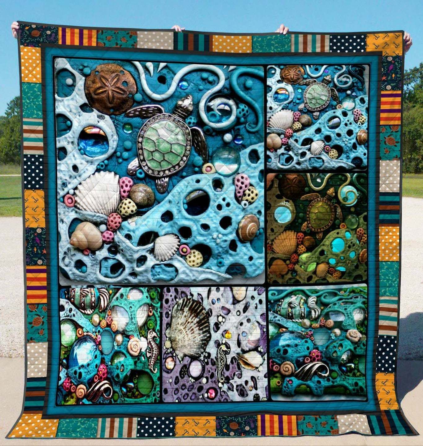 Turtle YE170704A TBG Quilt Blanket