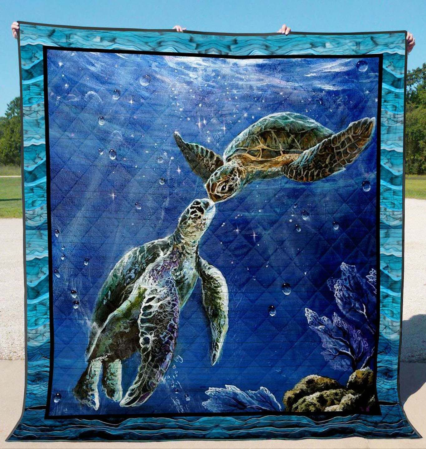 Turtle YE190702A TBG Quilt Blanket