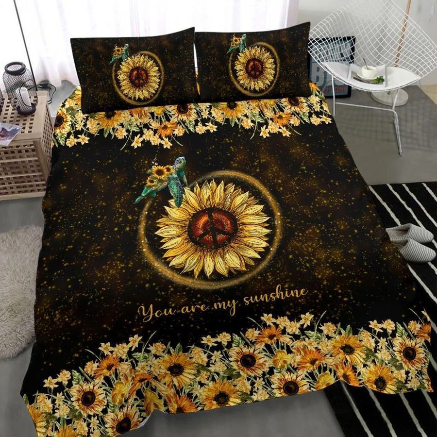 Turtle You Are My Sunshine Bedding Set