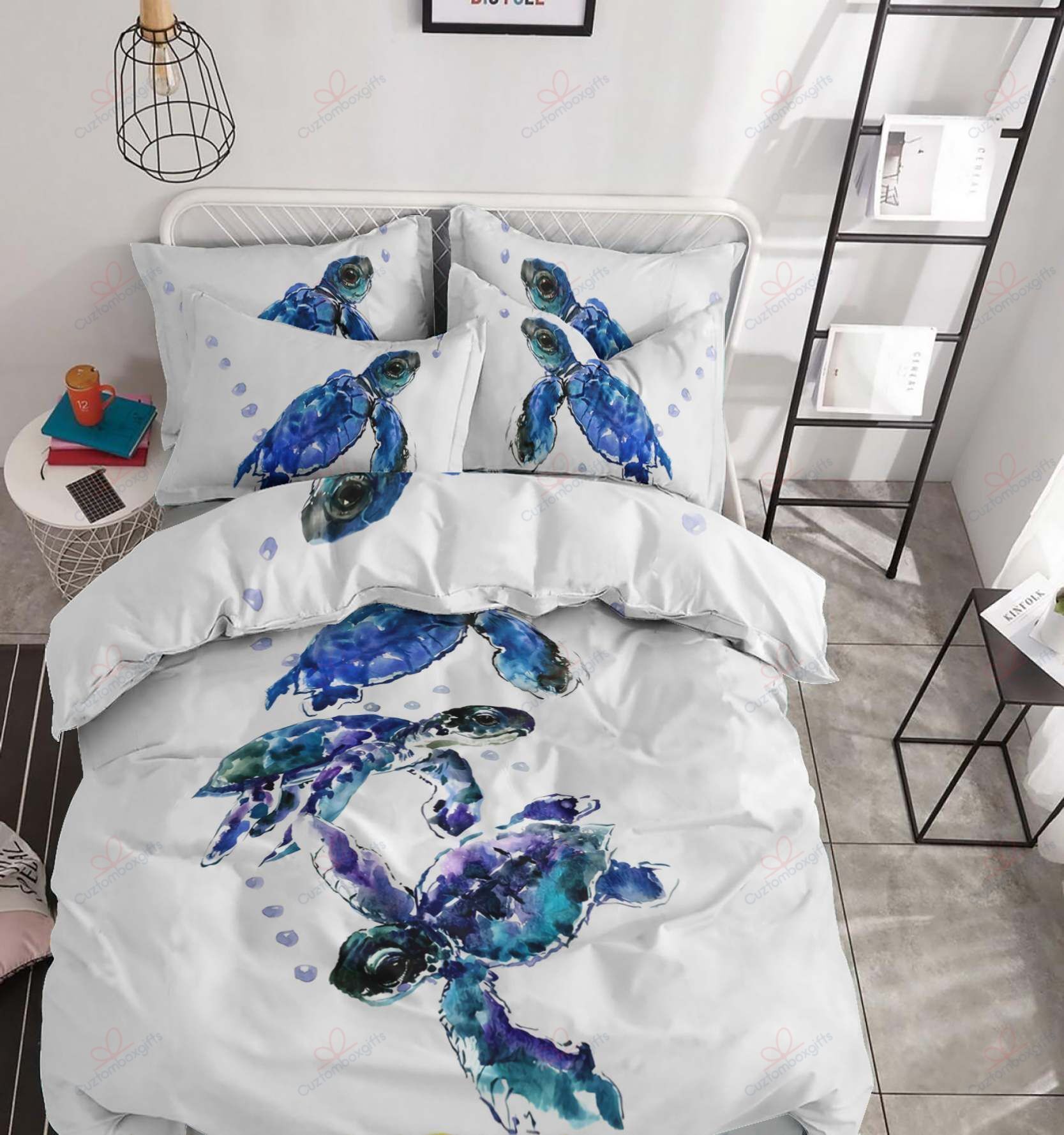 Turtles Blue Bedding Set