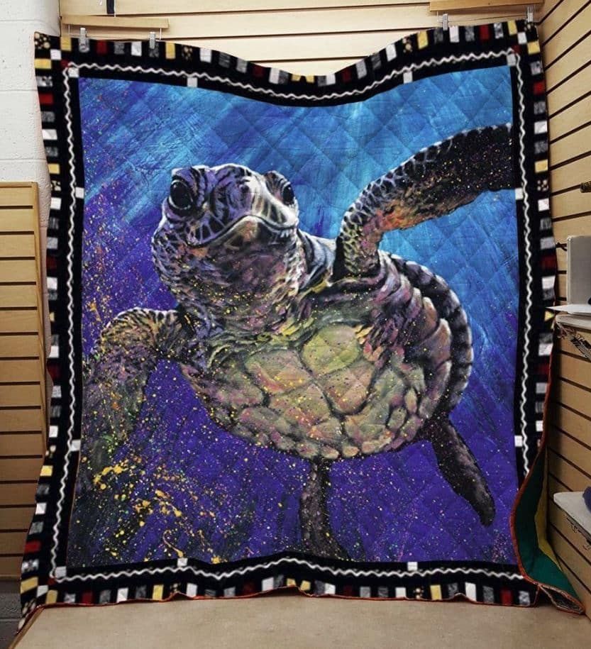Tutle Turtle Life Quilt Blanket Dhc04011915Dd