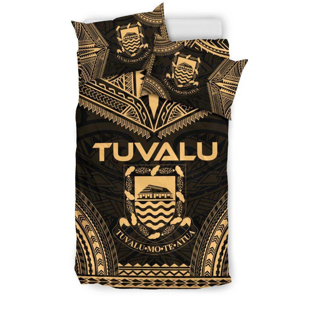Tuvalu Polynesian Chief Bedding Set