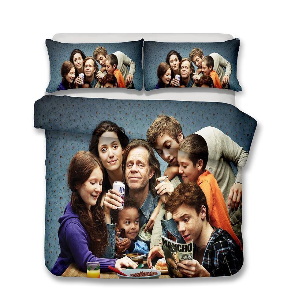 Tv Showtime Shameless Gallagher  Printed Bedding Set