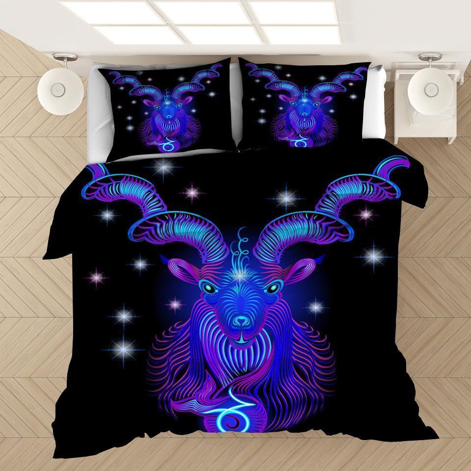 Twelve Constellations Capricorn 3d Printed Bedding Set