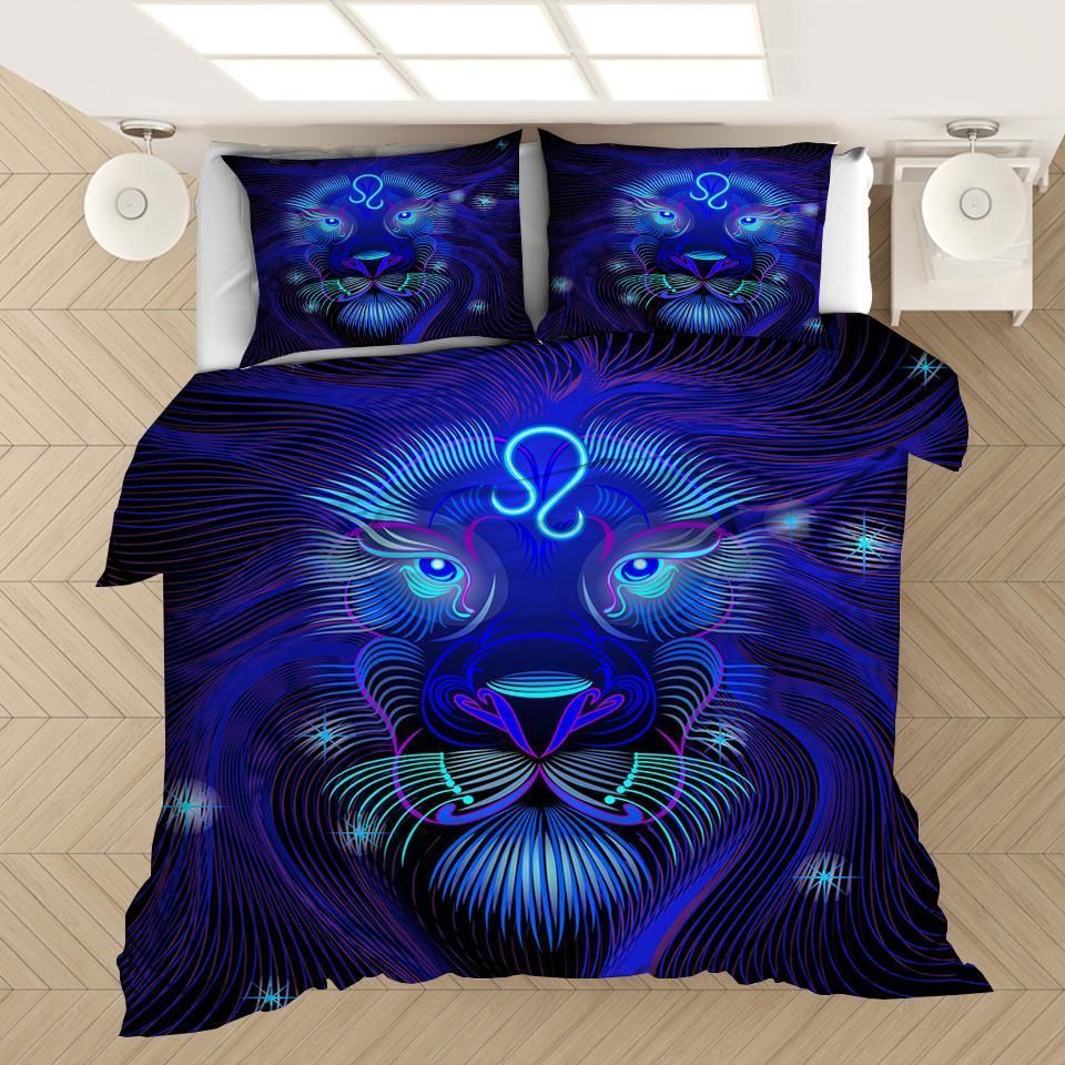 Twelve Constellations Leo Bedding Set