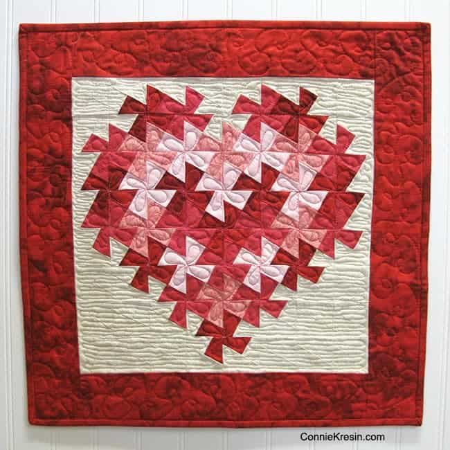 Twisting Heart Valentine Quilt Blanket DHC3101115LT